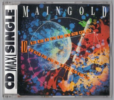 Maingold Maxi-CD Dreiklangs-dimensionen Dance-Mix 1990 West Germany # 130.05.165