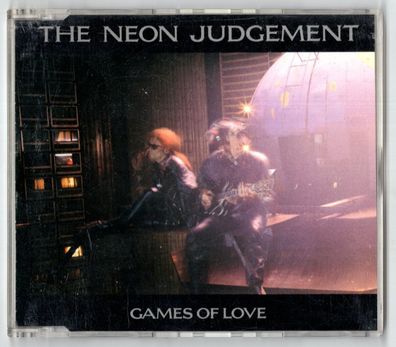 The New Neon Judgement CD-SINGLE 3-Inch GAMES OF LOVE © 1989 SPV 55-6767 - Rock