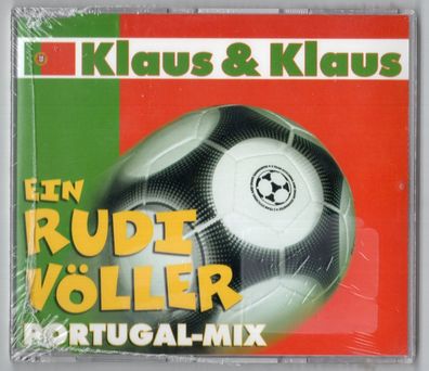 Klaus & Klaus Maxi-CD EIN RUDI VÖLLER Portugal Mix © 2003 NEU OVP MINT SEALED