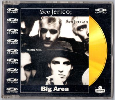 Then Jerico CDV CD-Video BIG AREA © 1989 UK London Records # PAL 080 688-2