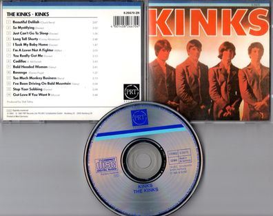 Kinks CD s/t KINKS © 1987 PRT Teldec W. Germany # 8.26670 Rock & Roll