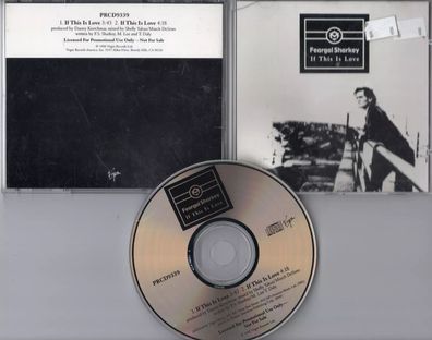 Feargal Sharkey 2-track Promo-CD IF THIS IS LOVE © 1988 Virgin USA # PRCD9339