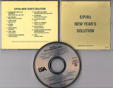 EPA Promo-CD US 1988 SPAGNA Alexander O'Neal with Cherrelle SADE Gloria Estefan