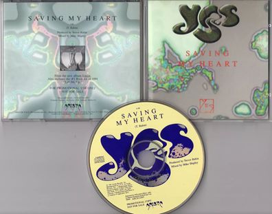 Yes 1-track Promo-CD SAVING MY HEART © 1991 USA Arista ASCD-2263 Rock near mint