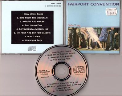 Fairport Convention CD GLADY'S LEAP © 1985 # WRCD007 no barcode - MINT