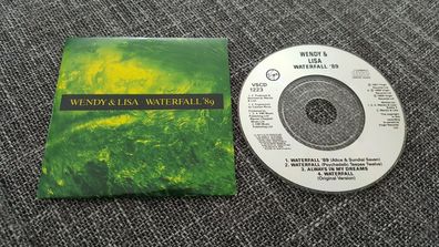 Wendy & Lisa 3-INCH-cd-maxi Waterfall '89 incl Psychedelic Teepee Twelve 7:19 + 3