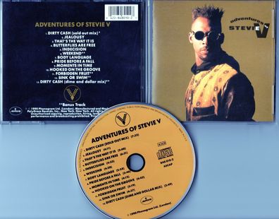 Stevie V CD Adventures OF STEVIE V © 1990 USA Mercury 848 010-2 - near mint