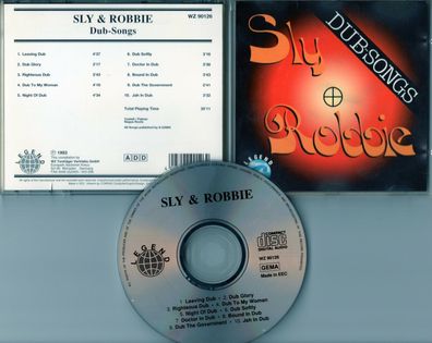 Sly & Robbie CD DUB-SONGS © 1993 Legend WZ 90126 Reggae CD - near mint