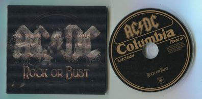 AC/DC CD ROCK OR BUST © 2014 Digipak 3D-Cover Hard Rock EU-11-track - near mint