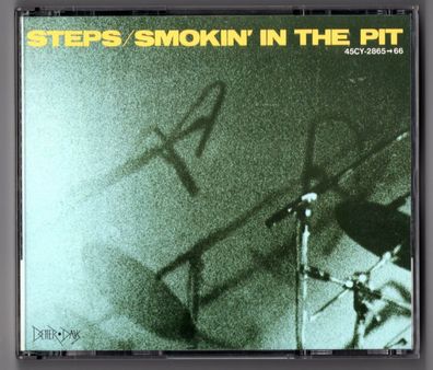 Steps 2 CDs SMOKIN' IN THE PIT 1988 fatbox MADE IN JAPAN 45CY-2865->66 Jazz MINT