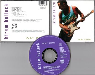 Hiram Bullock CD WAY KOOL © 1992 German 10-track WEA Jazz Fusion ( near mint)