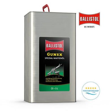 Ballistol - Gunex Universalöl - 5 Liter Kanister