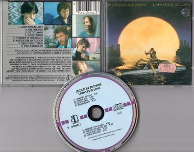 Jackson Browne CD Lawyers IN LOVE 1984 Target West Germany in smooth sided case