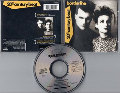 20th Century Beat Maxi-CD Borderline Maxi Version 1990 Synth-pop 3track 440012-2