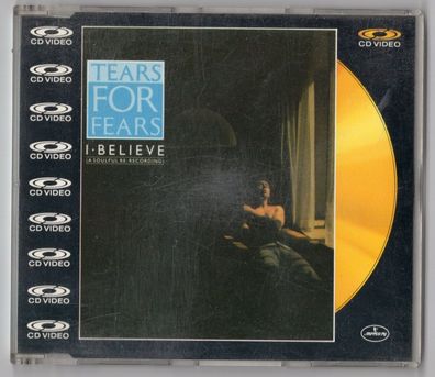 Tears for Fears CDV CD-Video I Believe 1988 UK Mercury 5-track # PAL 080 068-2