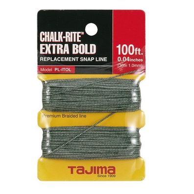 Tajima - Ersatzschnur für Schlagschnurgeräte - PLITOL / Chalk-Rite Snap Line