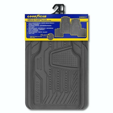 Goodyear - Autofußmatten PVC 4er-Set