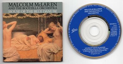 Malcolm McLaren CD-SINGLE 3-Inch HOUSE OF THE BLUE DANUBE 1989 3-track 655367 3