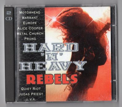 Hard'n Heavy Rebels 2 CDs Sampler ALICE COOPER Motörhead JUDAS PRIEST Pink Cream