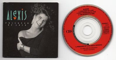 Alexis CD-SINGLE 3-Inch Prisoner OF LOVE Maxi Version 1990 CBS 4-track 655620 3