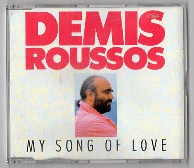 Demis Roussos CD-SINGLE MY SONG OF LOVE 1988 West Germany 3-track 560-12 7479 2