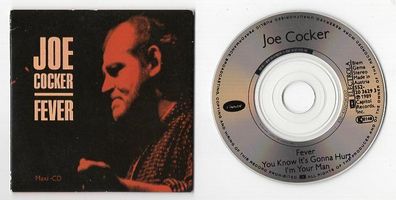 Joe Cocker CD-Single 3-Inch FEVER © 1989 Capitol 3-track I'M YOUR MAN L. Cohen