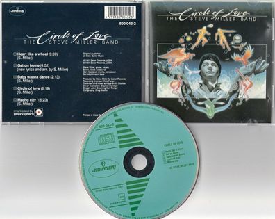 Steve Miller Band CD CIRCLE OF LOVE © 1983 GREEN ARROW design 800 043-2 Mercury