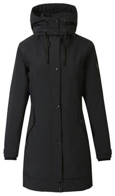 Covalliero Damen Parka black schwarz H/W 24