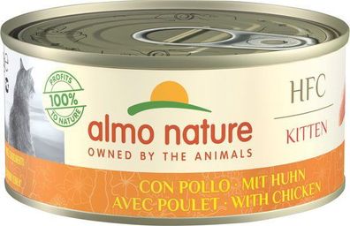 Almo Natur hfc Katze Kätzchen 150gr Almo Malanico