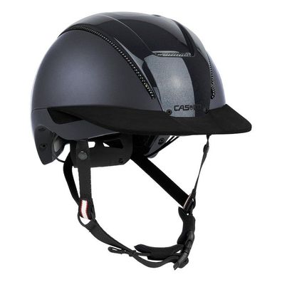 Casco Reithelm Duell dunkelgrau