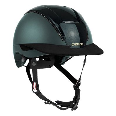 Casco Reithelm Duell smaragdgrün