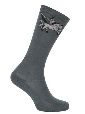 Imperial Riding Kinder Reitsocken IRHPegasus Tornado grau