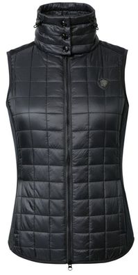 Covalliero Damen Combiweste Hybrid Weste schwarz