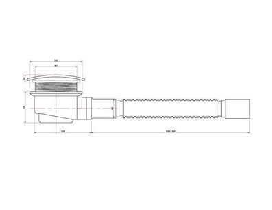 BuyLando U Form Duschkabine Dusche Emma 120x80x200 cm / 8mm / mit Duschtasse + Siphon