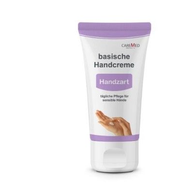 Caremed - Handzart - Basische Handcreme pH-Wert 8,0 - 75 ml Reichhaltige Pflege