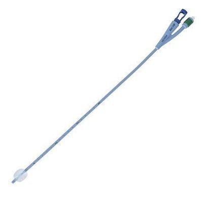 1 Bluecath Suprapubischer 2-Wege integral Ballonkatheter mit Stopfen, 40cm