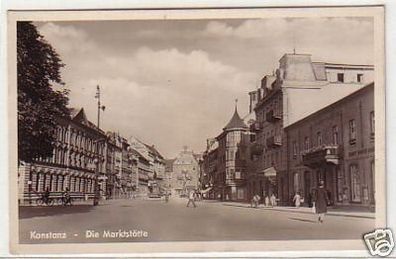 27528 Ak Konstanz - Die Marktstätte 1942