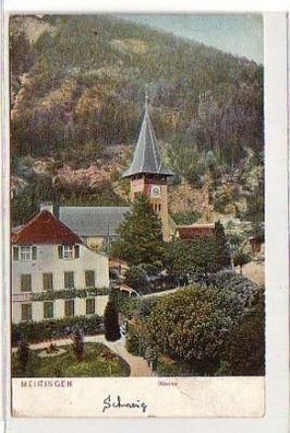 27772 Ak Meiringen in der Schweiz Kirche um 1910