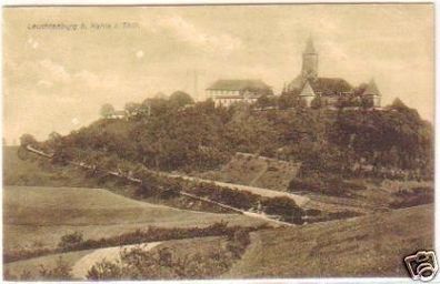 28150 Ak Leuchtenburg bei Kahla in Thüringen 1910