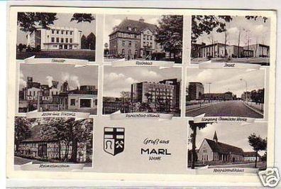 28288 Mehrbild Ak Gruß aus Marl in Westfalen 1959