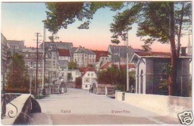 28323 Ak Kahla Brückenplatz um 1910