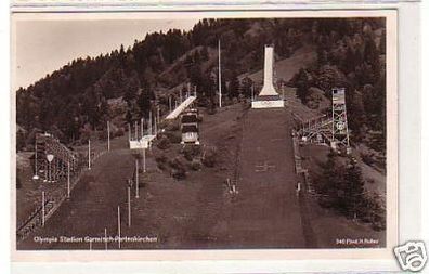 28398 Ak Olympia Stadion Garmisch-Partenkirchen um 1936