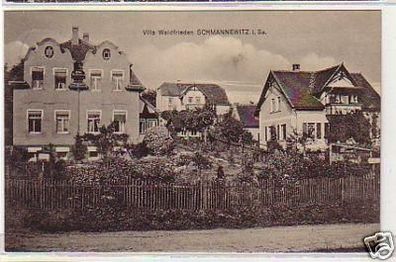 28625 Ak Schmannewitz Villa Waldfrieden 1913