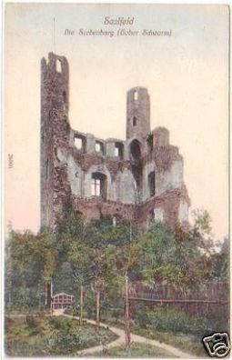 26170 Ak Saalfeld Die Sorbenburg (Hoher Schwarm) 1910