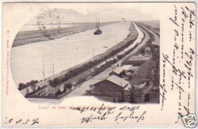 26174 Ak Suezkanal Canal de Suez Ägypten 1905