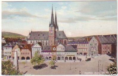 26335 Ak Saalfeld, Saale Markt um 1910