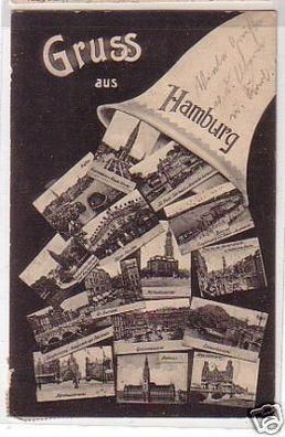 26512 Mehrbild Ak Gruss aus Hamburg 1906