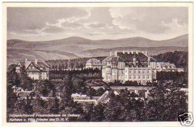 26790 Ak Friedrichsbrunn Kurhaus u. Villa Frische 1933
