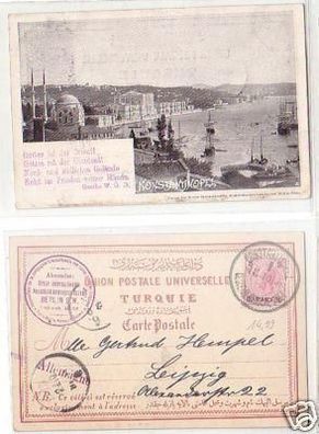 26830 Ak Österreichische Post Türkei Constantinopel1898
