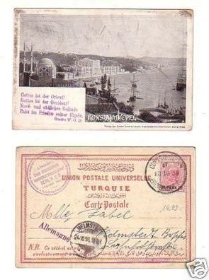 26832 Ak Österreichische Post Türkei Constantinopel1898